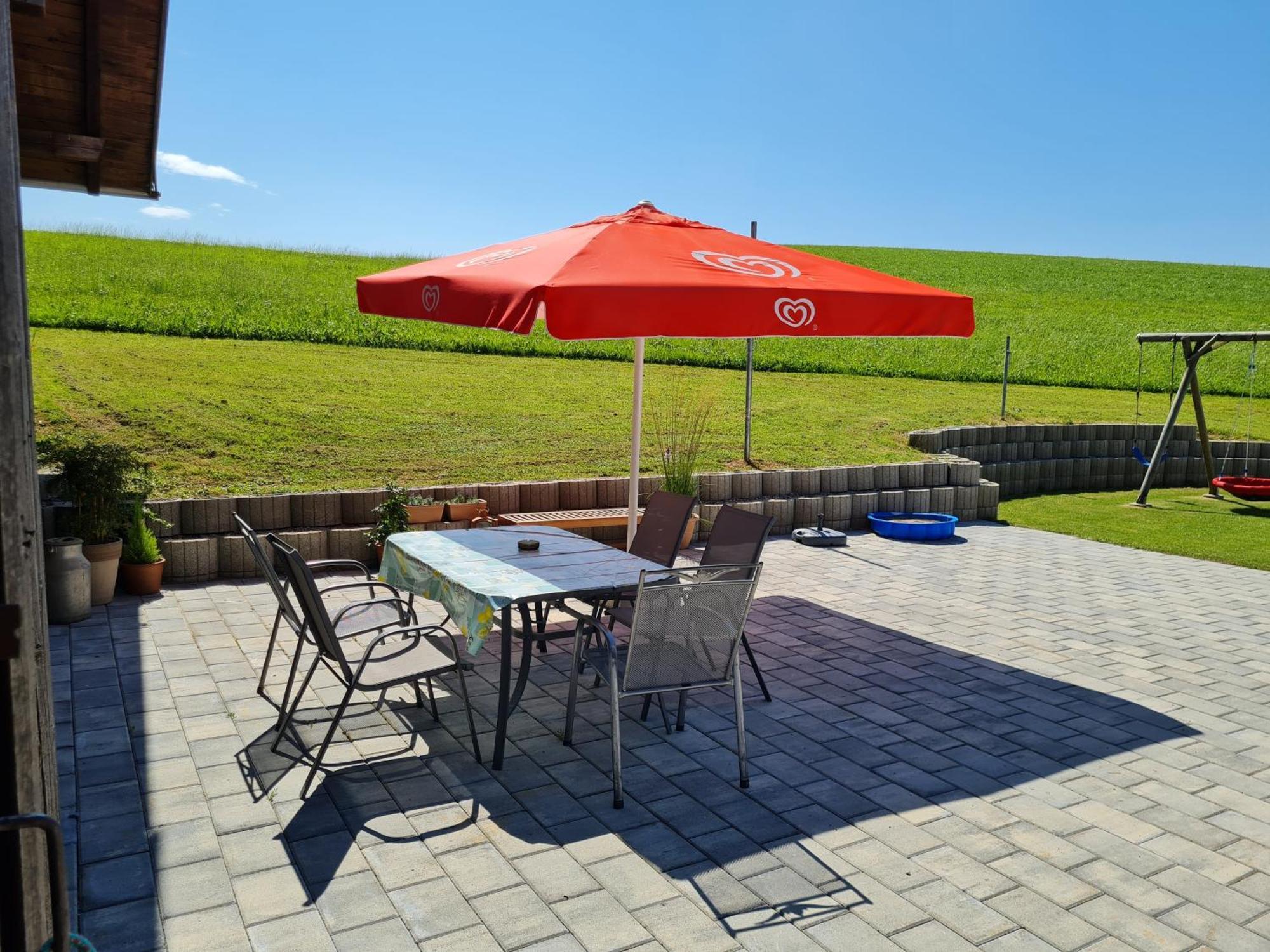 Ferienwohnung Waldfrieden Scheidegg Exterior foto